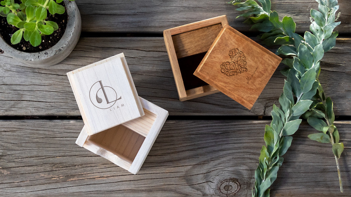 Wooden box deals for music box